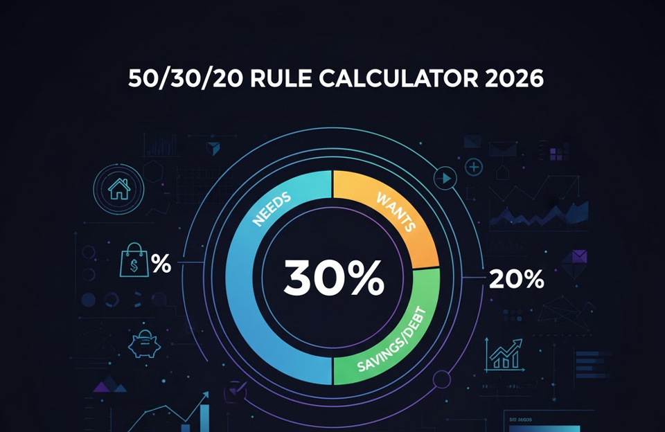 50-30-20 rule calculator 2026