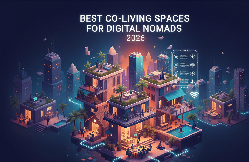 Best co-living spaces for digital nomads 2026