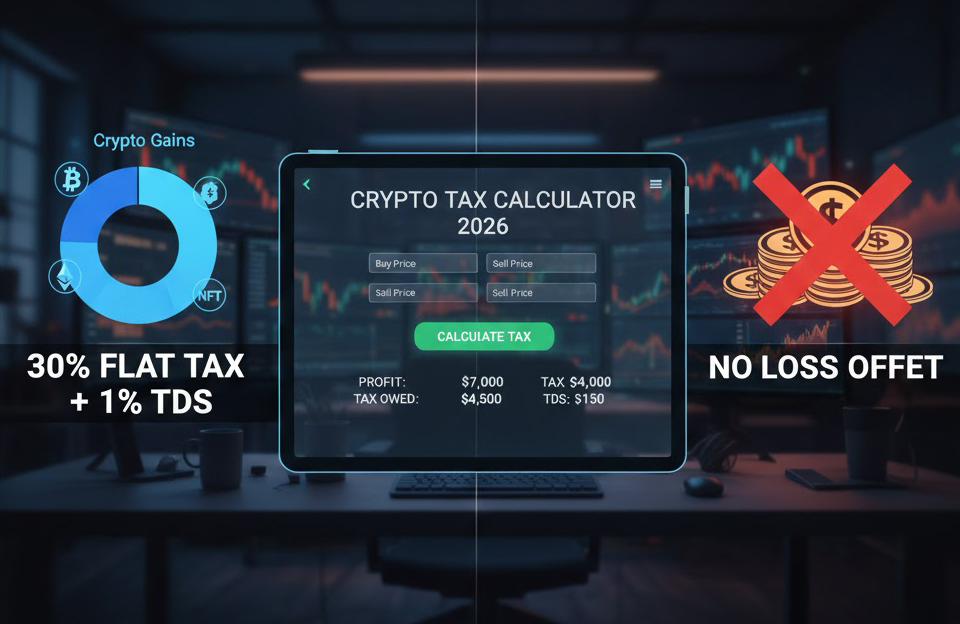 Crypto Tax & TDS Calculator