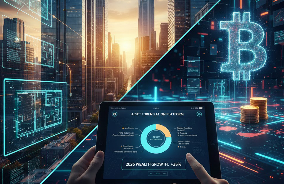 From Skyscrapers to Satoshi: Why Real Estate Asset Tokenization is the #1 Wealth Strategy of 2026 create image