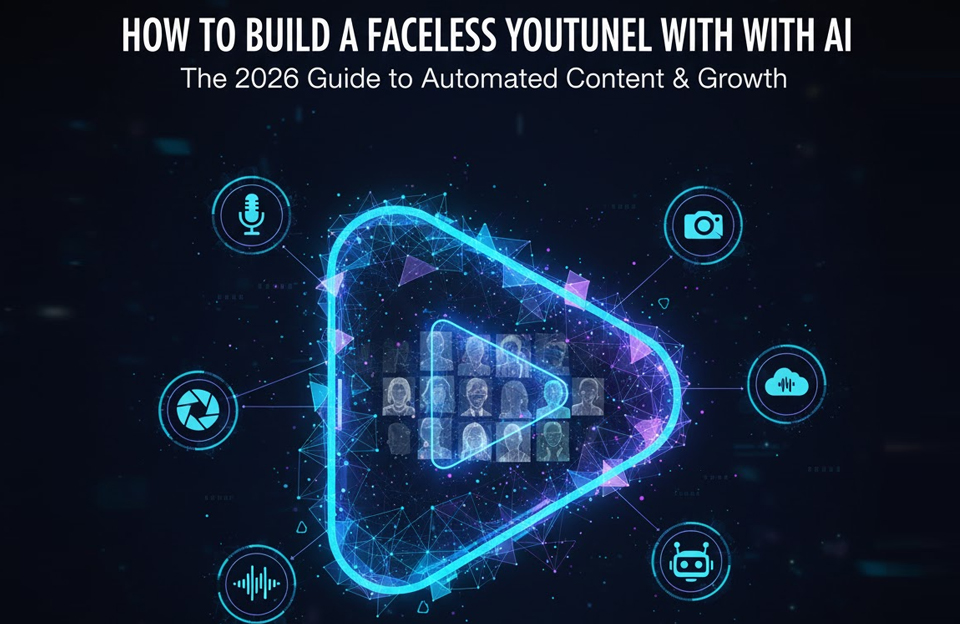 How to build a faceless YouTube channel with AI 2026
