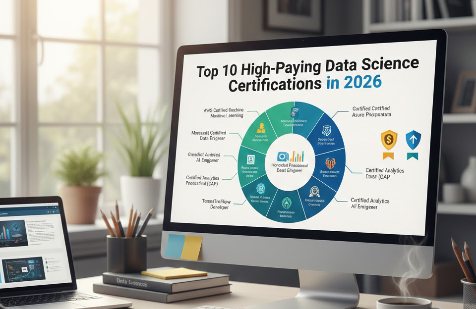Top 10 High Paying Data Science Certifications in 2026